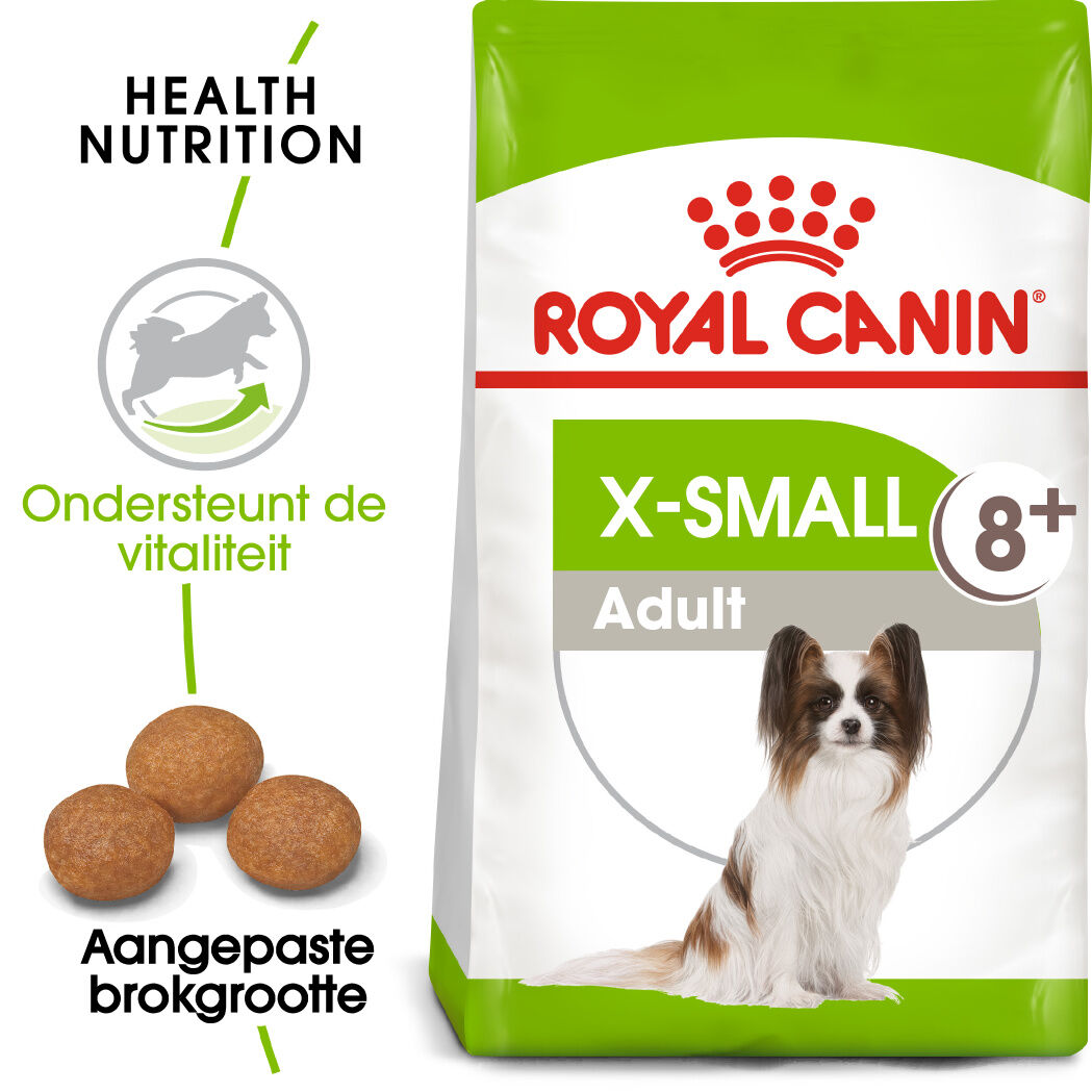 Royal Canin X-Small Adult 8+ - Hondenvoer - 1.5 - gevogelte