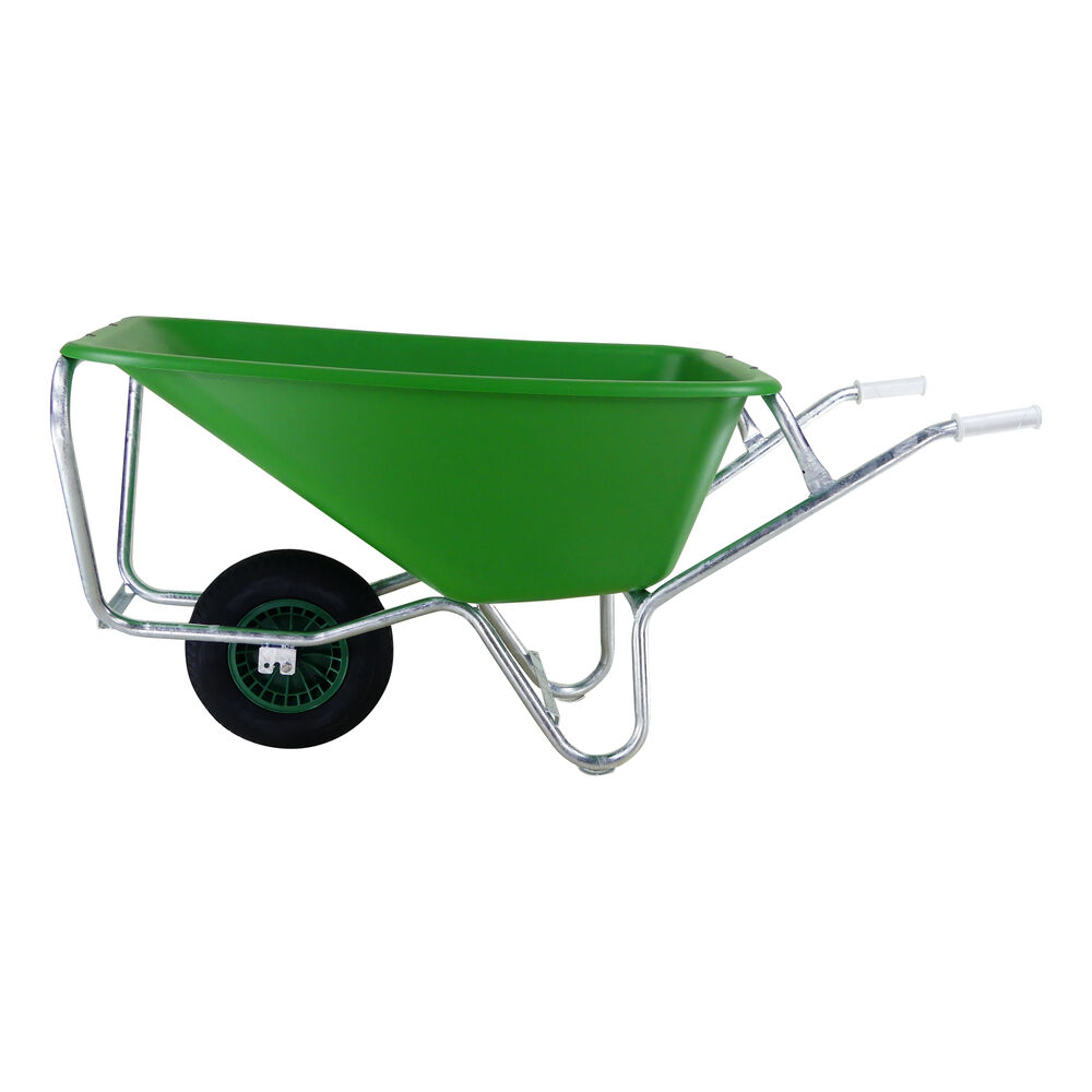 Altrad Fort F&S 165 Farm & Stable - Kruiwagen - 165 liter - Groen - 20 cm