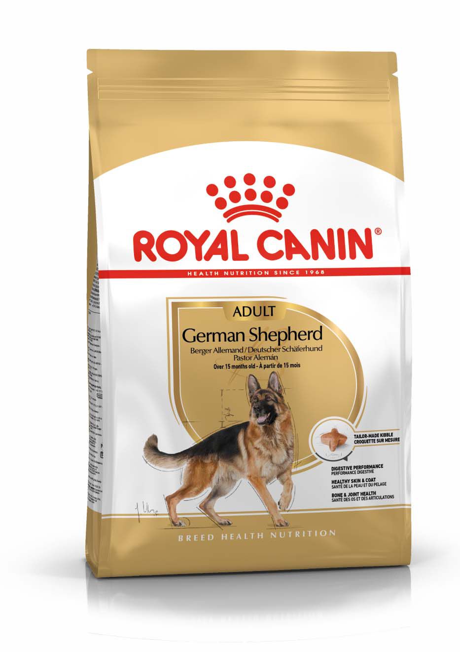 Royal Canin Duitse Herder Adult - Hondenvoer - 11 - gevogelte Royal Canin Duitse Herder Adult - Hondenvoer - 11 - gevogelte