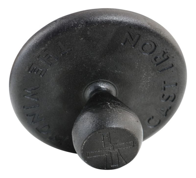 The Windmill Cast Iron - Smashburger tool - Zwart