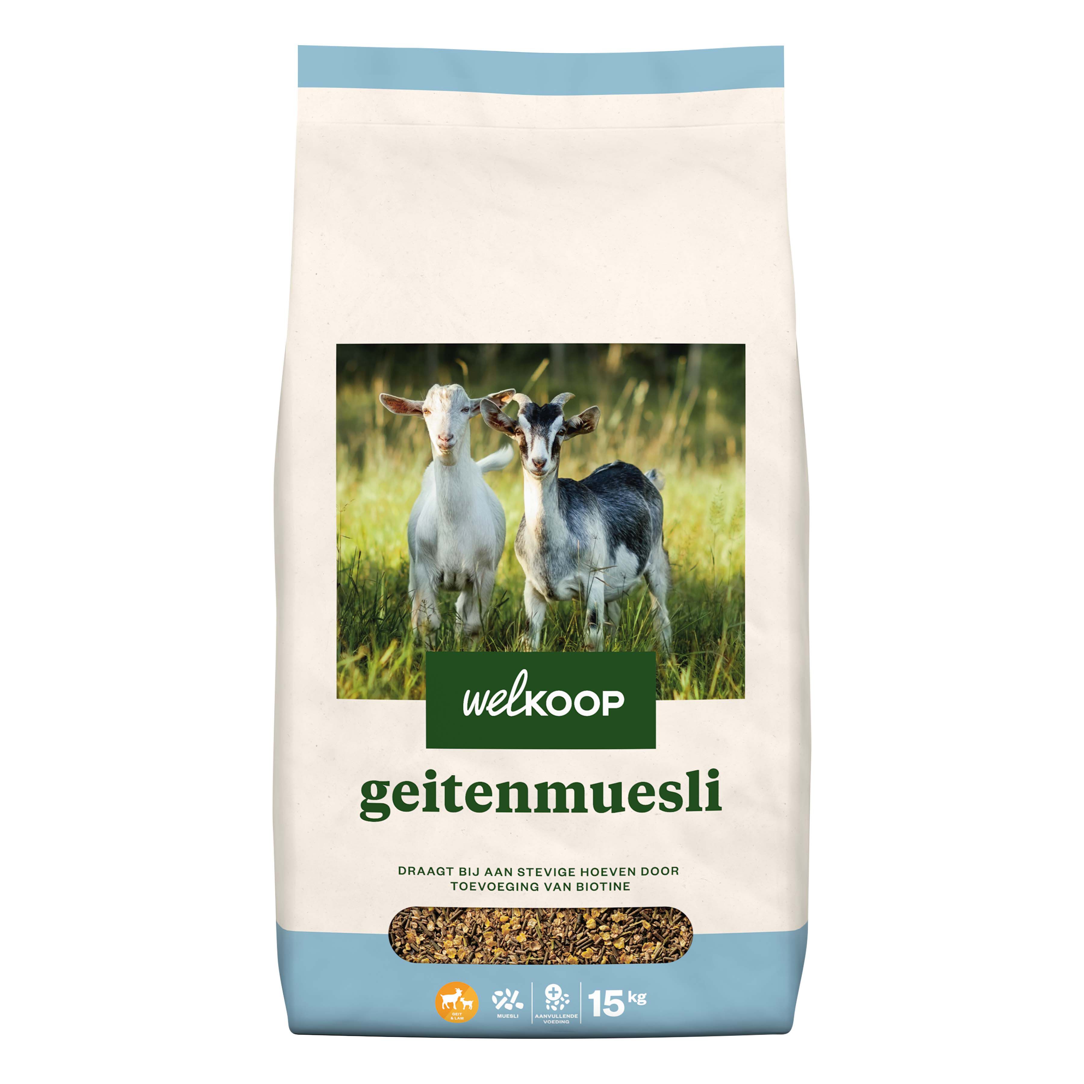 Welkoop Geitenmuesli - Geitenvoer Welkoop Geitenmuesli - Geitenvoer