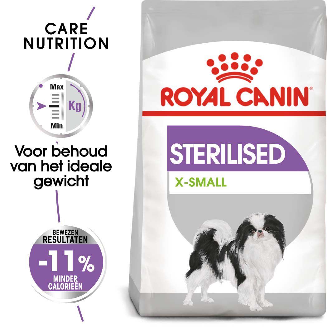Royal Canin X-Small Sterilised - Hondenvoer - 1.5 - gevogelte
