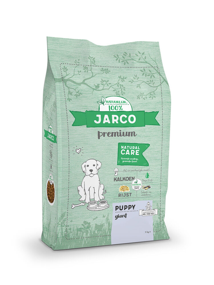 Jarco Dog Giant Pup - Hondenvoer - 3 - kalkoen Jarco Dog Giant Pup - Hondenvoer - 3 - kalkoen