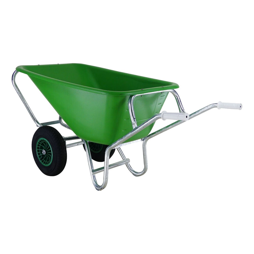Altrad Fort F&S 165/2 Farm & Stable - Kruiwagen - 165 liter - Groen