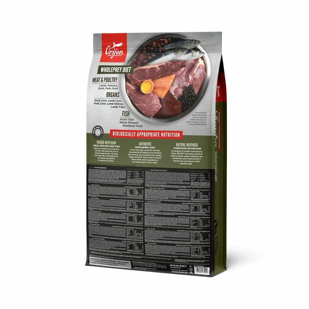 Orijen Tundra Dog Whole Prey - Hondenvoer - 11.4 - hert, geit, vis
