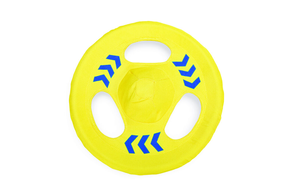 Beeztees Tof - Frisbee Fetch - Hondenspeelgoed - Geel - 34x24x2 cm