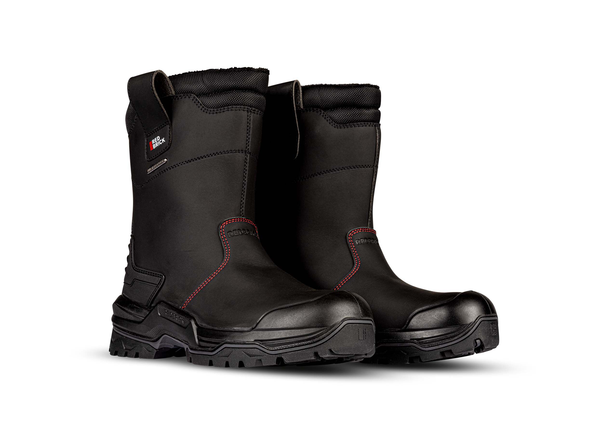 Redbrick Pulse Wol - Werklaarzen - Zwart - 39