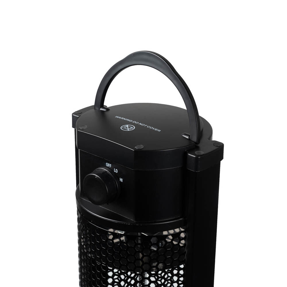 Eurom Undertable Heater - Staande terrasverwarmer - Grijs - 900 W