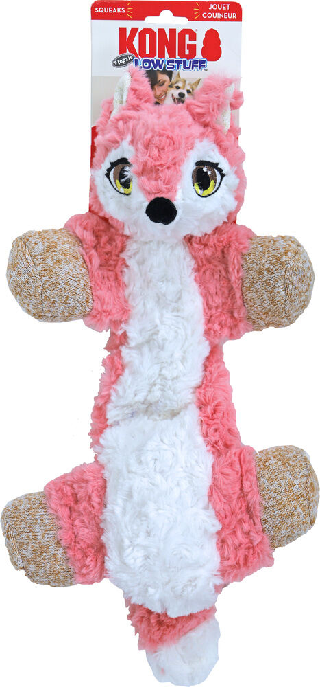 Kong Low Stuff Flopzie Vos Knuffel - Hondenspeelgoed Kong Low Stuff Flopzie Vos Knuffel - Hondenspeelgoed