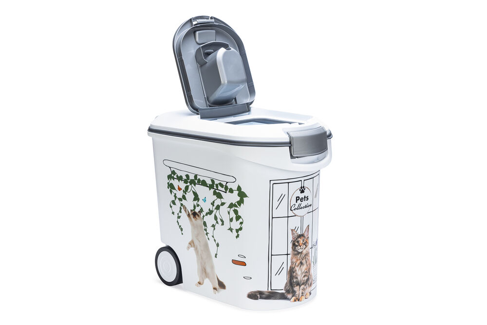 Curver Kat - Voercontainer - 35 l - Wit - 1x28x1 cm