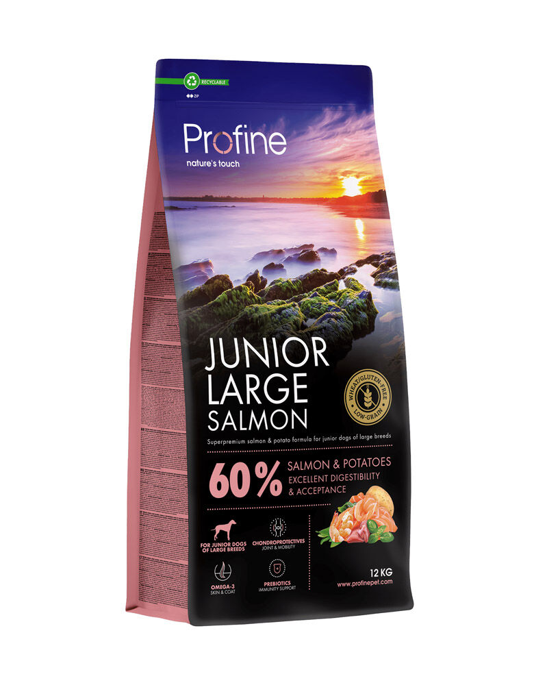 Profine Junior Large Salmon & Potatoes - Hondenvoer - Zalm - 12 kg