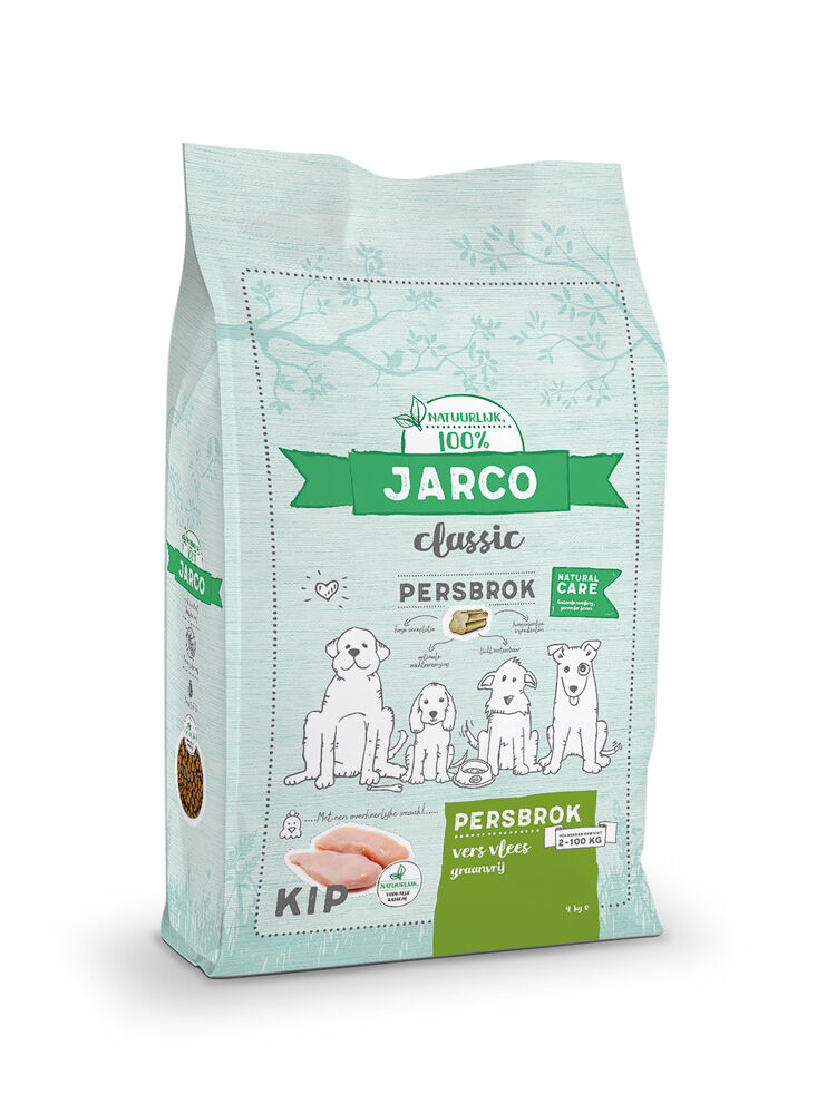 Jarco Dog Classic Perssbrok - Hondenvoer - 12.50 - kip