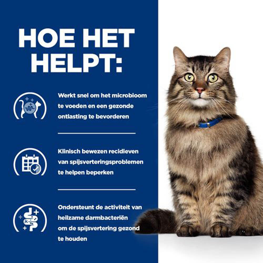 Hill's Prescription Diet Gastrointestinal BIOME - Kattenvoer - Kip - 3 kg