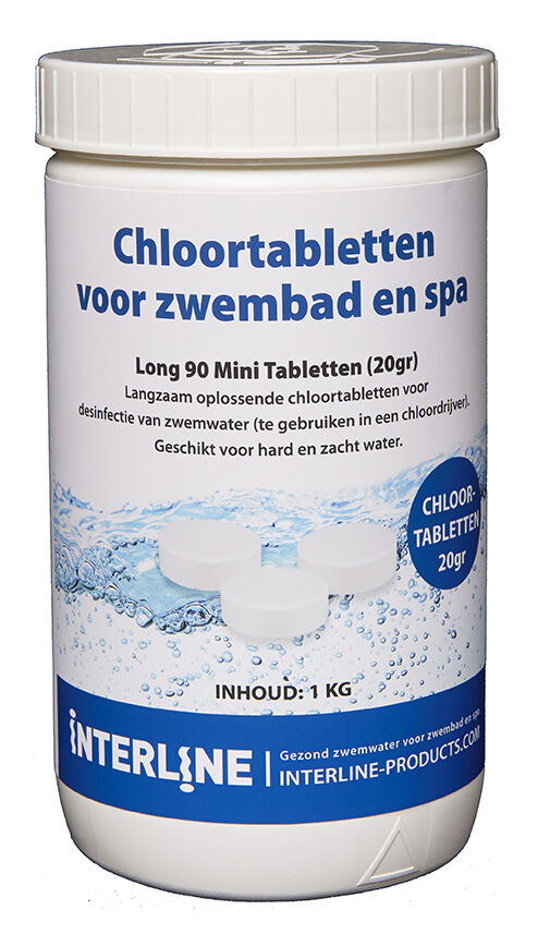Interline Chloortabletten 20gr - 1 Interline Chloortabletten 20gr - 1