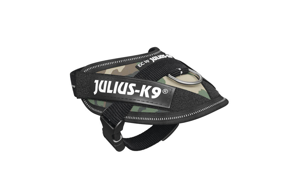 Julius K9 IDC - Hondentuig - 30.00 cm - groen/grijs - 1.00 cm - Baby 1 - 15.00 cm