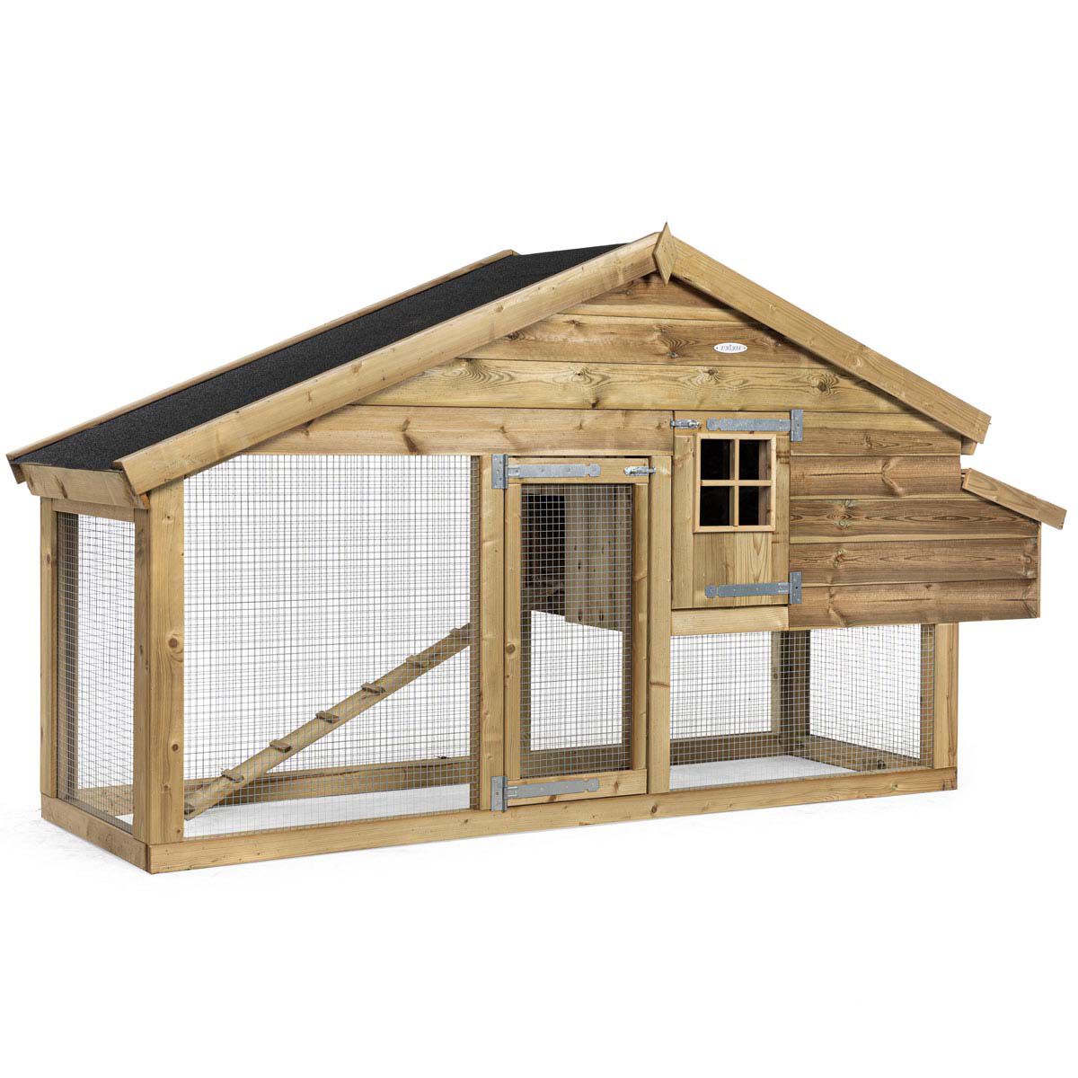 Voldux Romy - Dierenverblijf met ren - 160.00 cm - Naturel - 160.00 cm - Groot - 90.00 cm