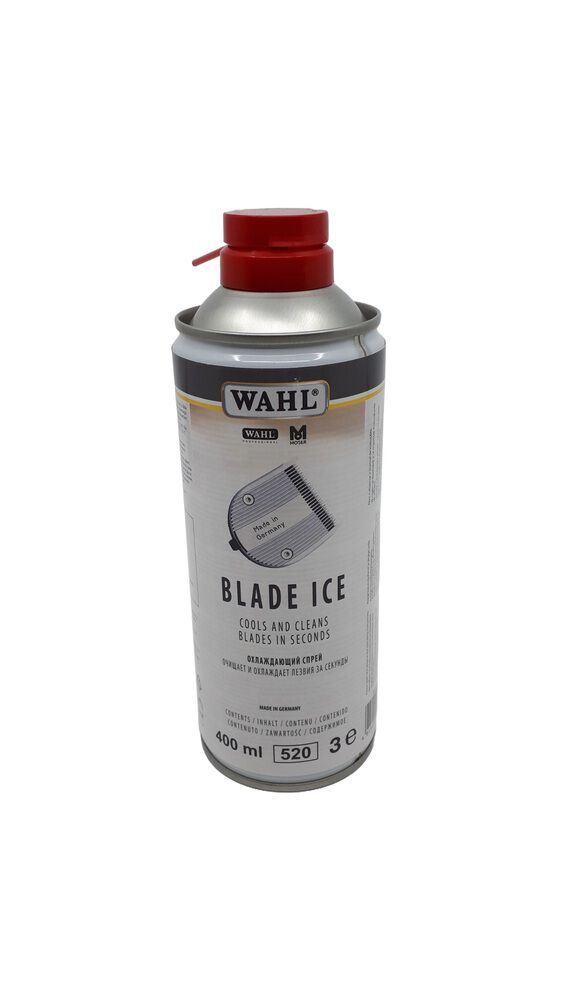 Wahl Blade Ice - Verkoelende Scheerkop Spray - Hondenvachtverzorging Wahl Blade Ice - Verkoelende Scheerkop Spray - Hondenvachtverzorging