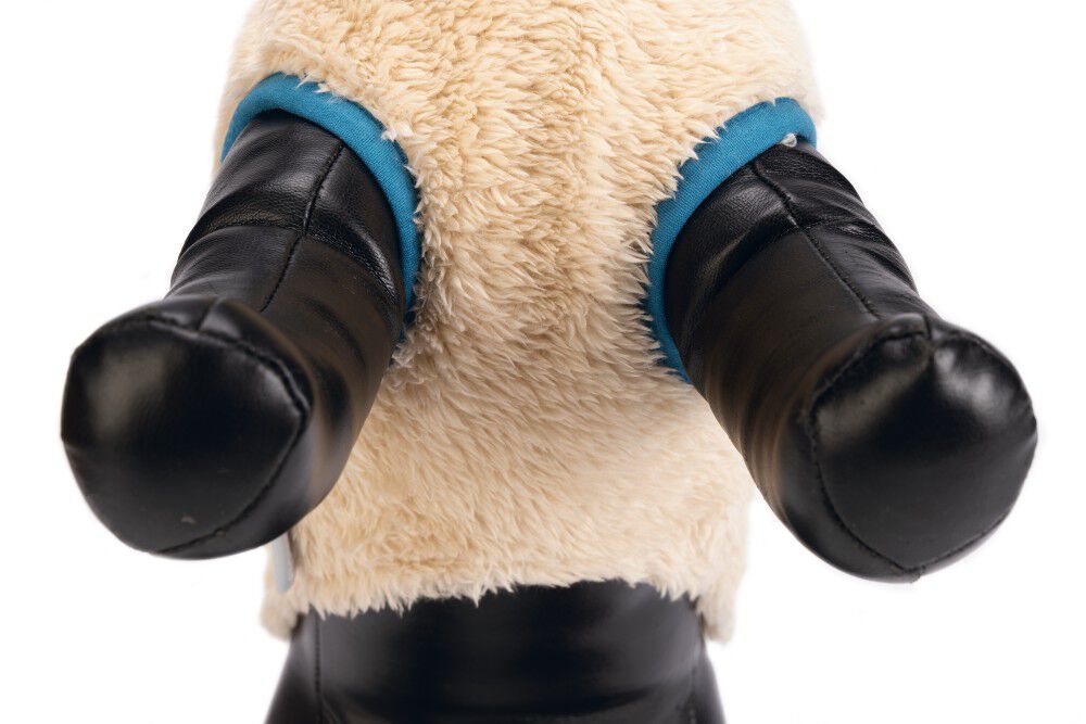 Beeztees Teddy - Hondenjas - 20.00 cm - beige - 1.00 cm - 20.00 cm - 2XS - 20.00 cm