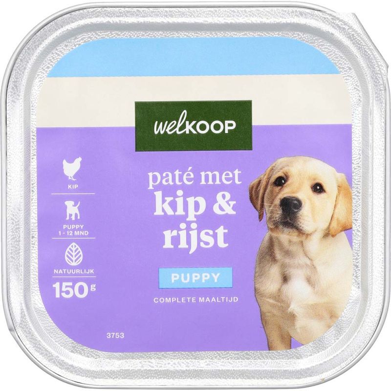 Welkoop Paté Puppy - Hondenvoer Welkoop Paté Puppy - Hondenvoer