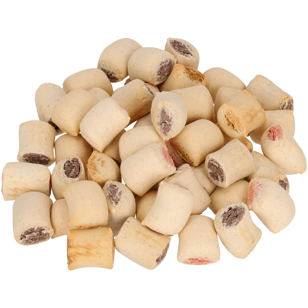 Welkoop Mini Merg - Hondenkoekjes - 23.50 cm - 750.00 - 13.00 cm - rund/kip - XS - 9.00 cm