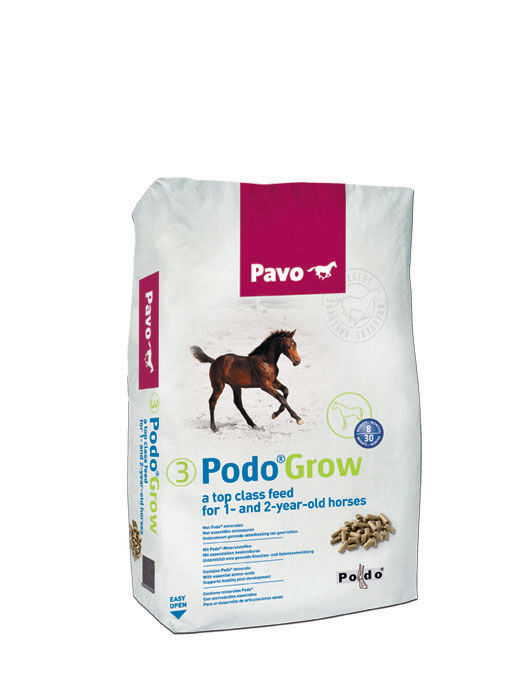 Pavo Podo Grow - Fokkerij - Paardenvoer - 20 - Zak Pavo Podo Grow - Fokkerij - Paardenvoer - 20 - Zak