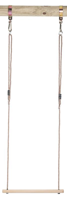 Swing King Hout - Trapeze - Bruin - Metaal - M