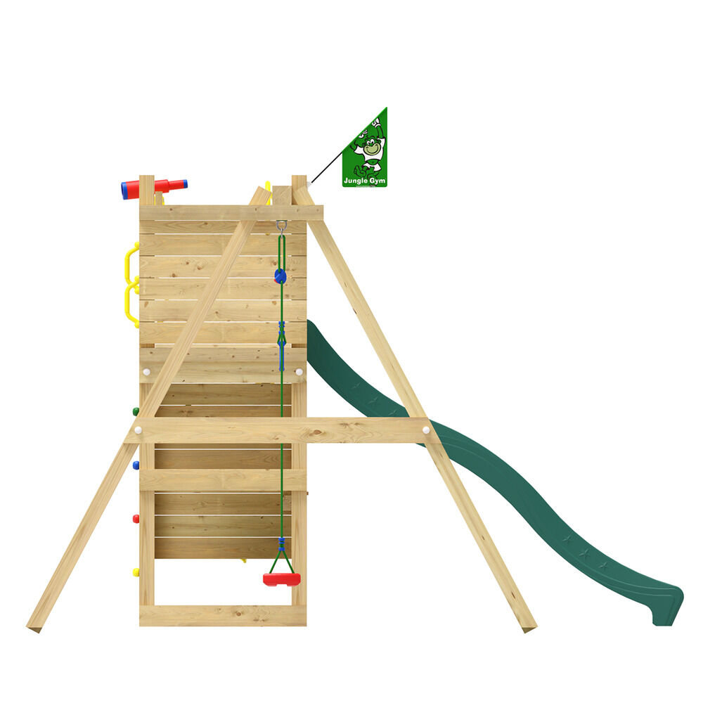 Jungle Gym Raufoss Douglas - Speeltoestel - Donker groen