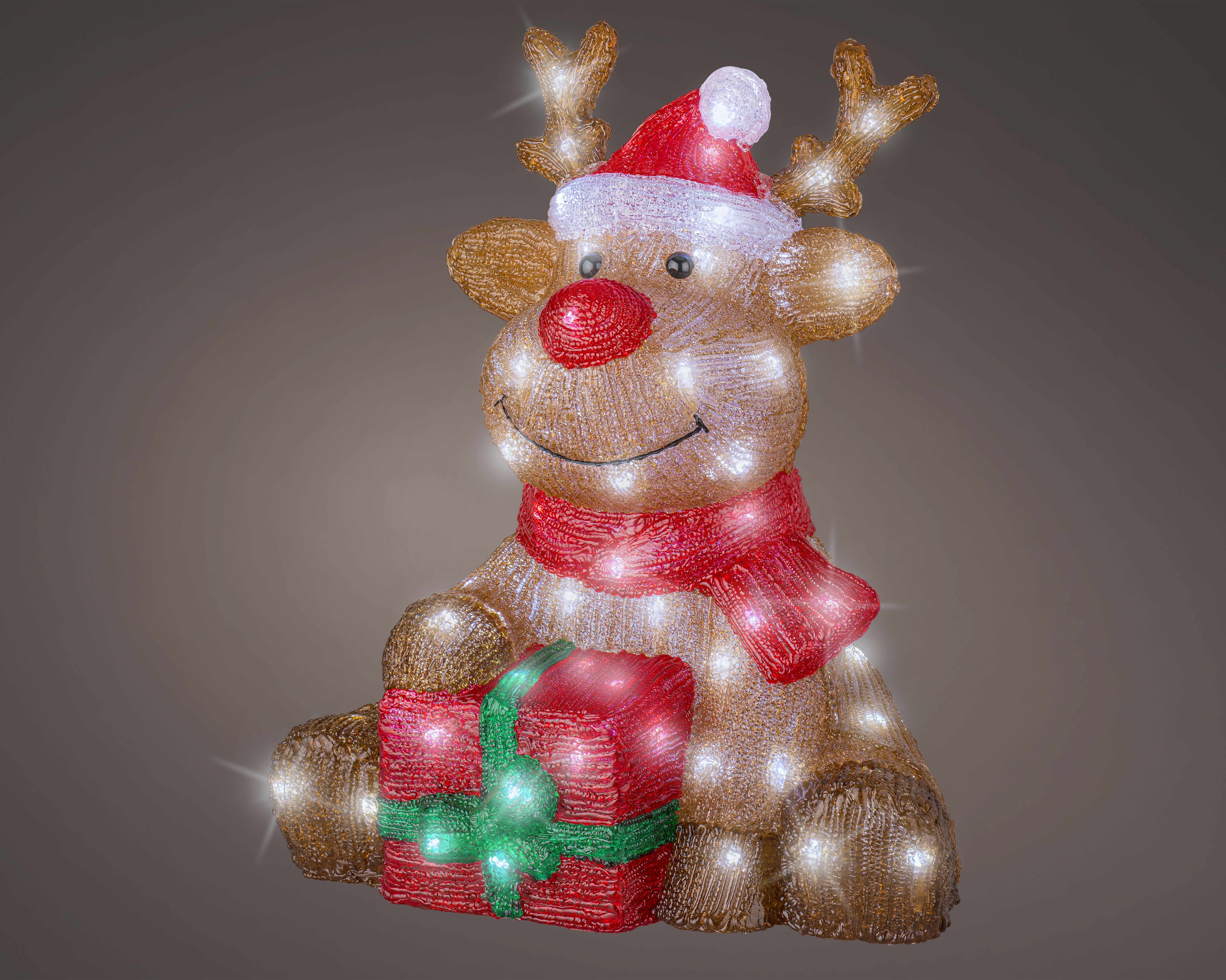 Lumineo Varkentje - LED figuur - Wit - 44.5x38.5x34.5 cm Lumineo Varkentje - LED figuur - Wit - 44.5x38.5x34.5 cm