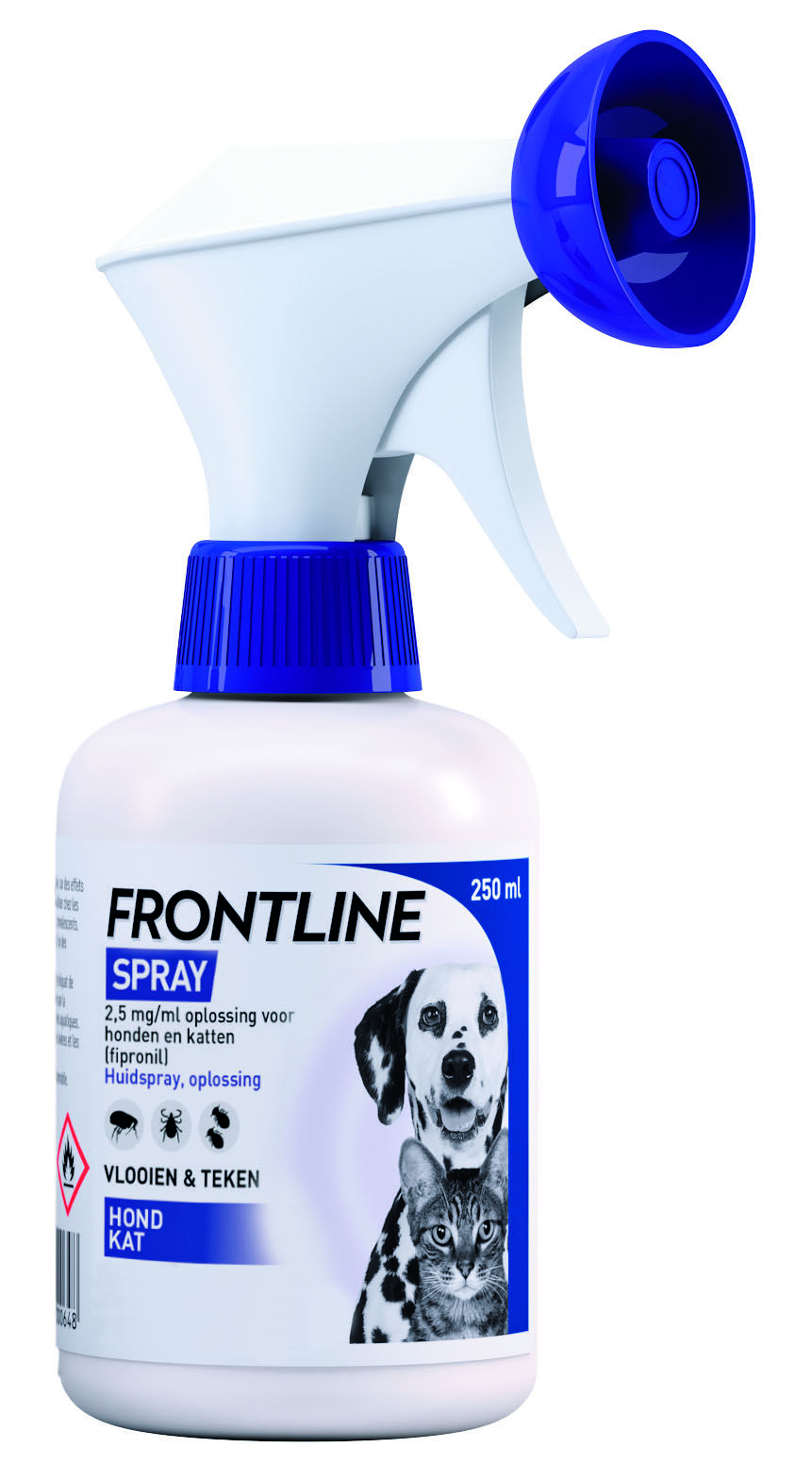 Frontline - Anti vlooien en teken - Spray - 250 Frontline - Anti vlooien en teken - Spray - 250