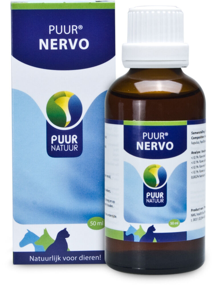 Puur Nervositeit - Kalmeringsmiddel Hond, Kat, Paard - 50