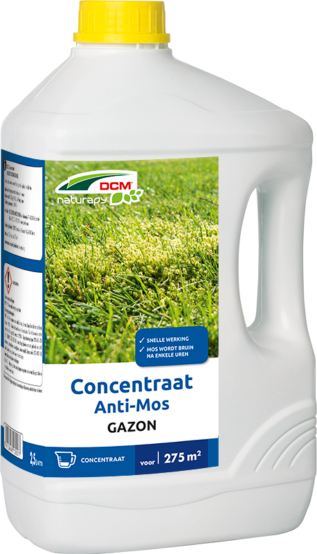 DCM Naturapy Gazon Concentraat - Mos in gazon - 2500 DCM Naturapy Gazon Concentraat - Mos in gazon - 2500