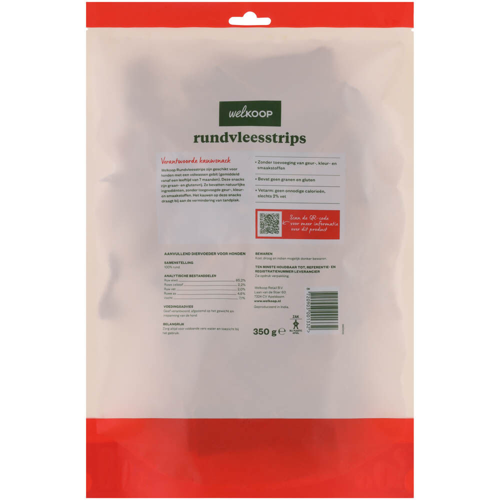 Welkoop - Rundvleesstrips - 350 - rund