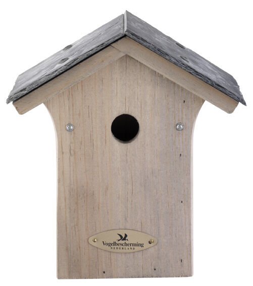 Vogelbescherming Nestkast - Mees - Leien dak - 23.00 cm - Hout - 20.00 cm - 28.00 mm - 14.50 cm