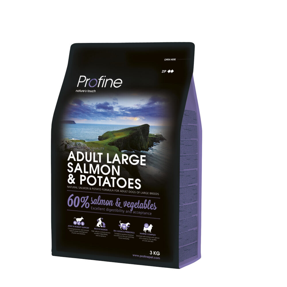 Profine Adult Large Breed - Hondenvoer - Zalm - Aardappel - 3 kg