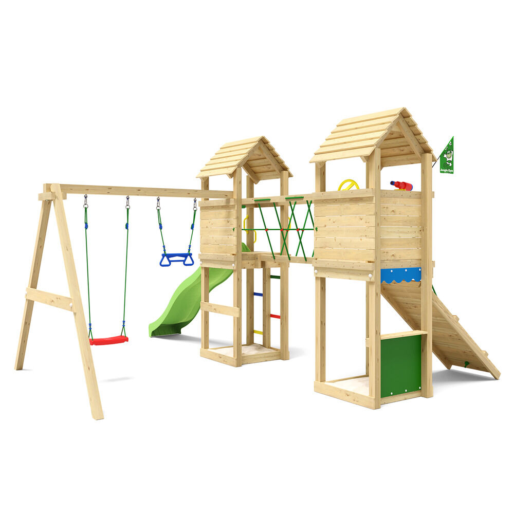 Jungle Gym Mandal Douglas - Speeltoestel - Licht groen