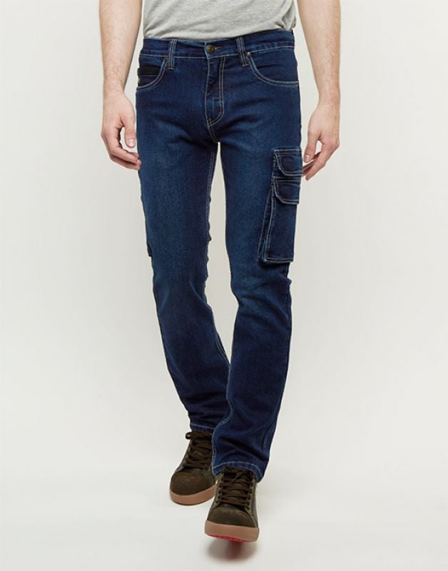 247 Jeans Rhino S20 N608S20002 - Werkspijkerbroek - 30 - Denim blauw - 32 247 Jeans Rhino S20 N608S20002 - Werkspijkerbroek - 30 - Denim blauw - 32