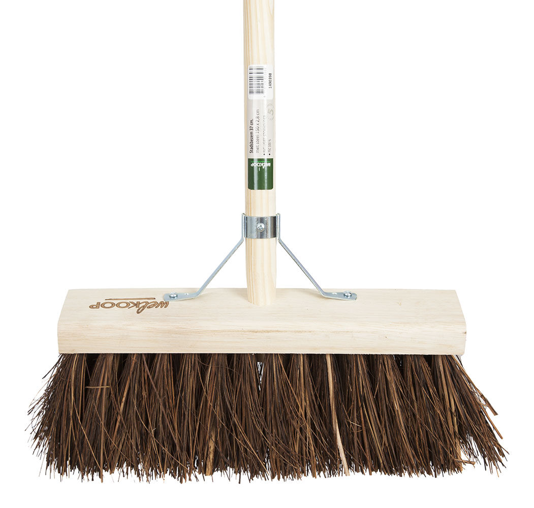Welkoop  - Stadsbezem - Natuurvezel - 40 cm