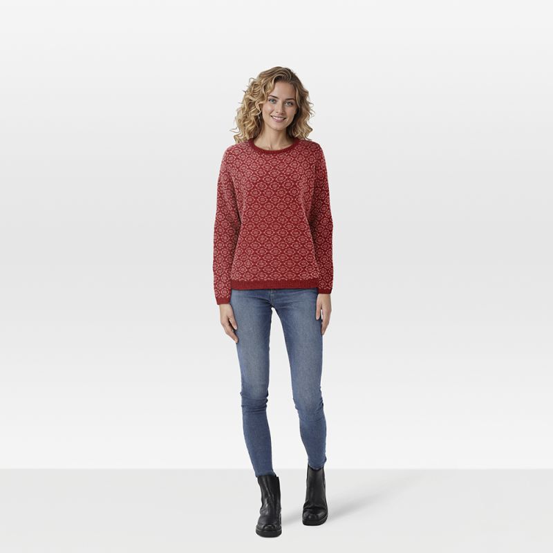 Veleste Shari - Trui - 36 - Rood
