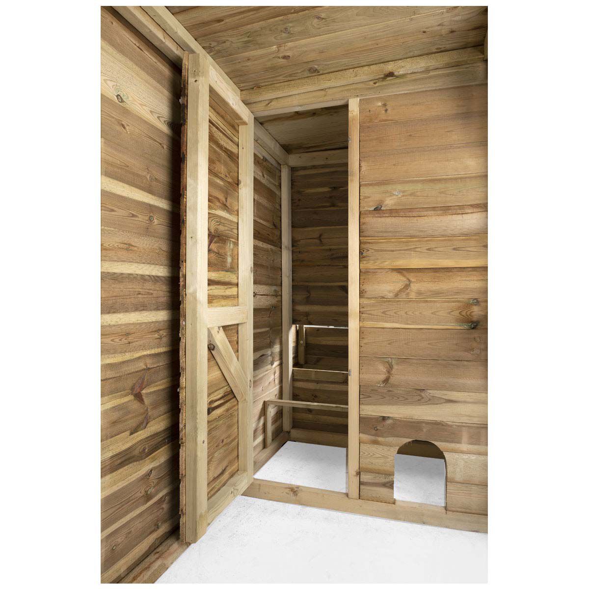 Voldux Toon - Kippenhok met ren - Naturel