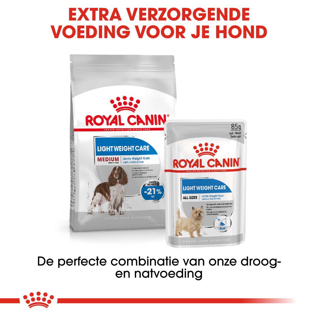 ROYAL CANIN Light Weight Medium - Hondenvoer - 3 - gevogelte