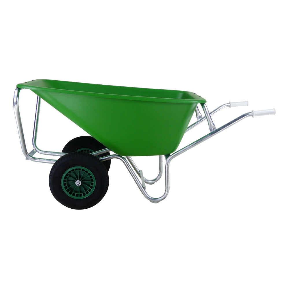Altrad Fort F&S 165/2 Farm & Stable - Kruiwagen - 165 liter - Groen