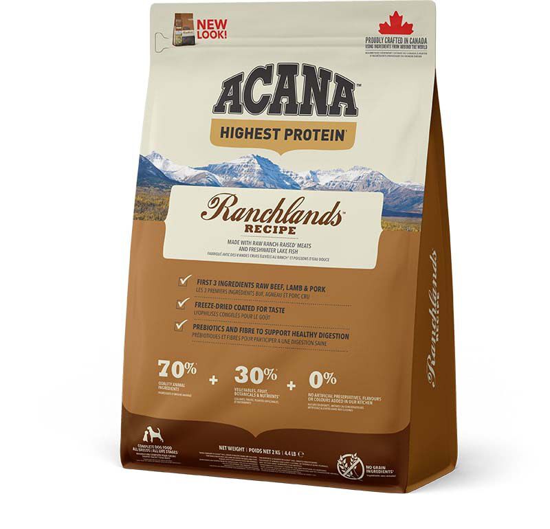 Acana Regionals Ranchlands Dog Highest proteïn - Hondenvoer - 2 - rund