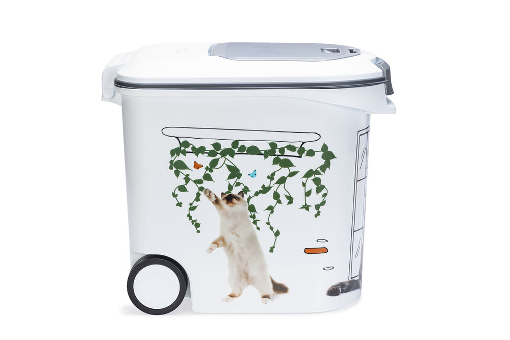 Curver Kat - Voercontainer - 35 l - Wit - 1x28x1 cm