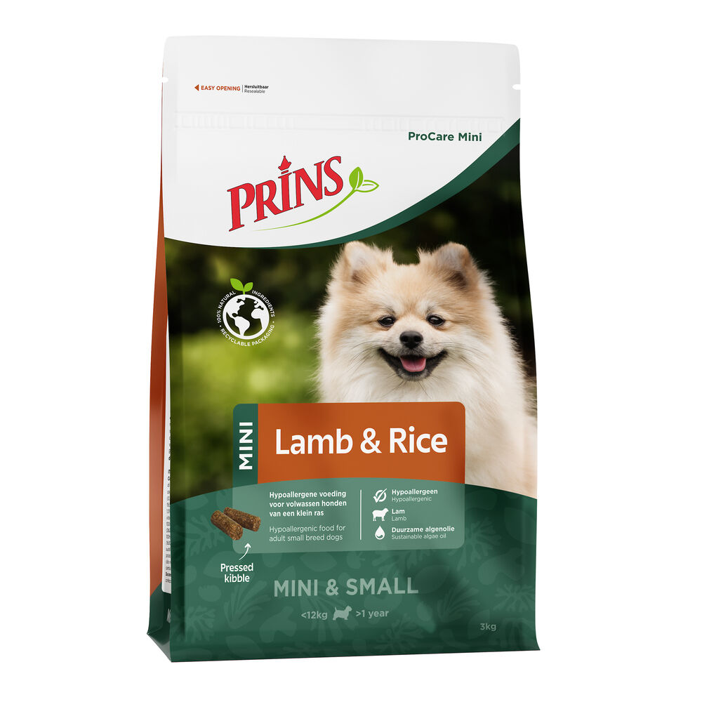 Prins ProCare Mini Hypoallergic - 3 - Lam & rijst Prins ProCare Mini Hypoallergic - 3 - Lam & rijst