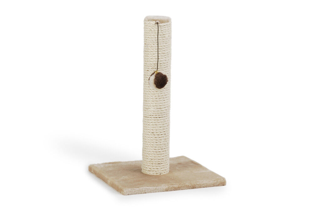 Beeztees Gina Mini  - Krabpaal - Zwart - 45x30x30 cm Beeztees Gina Mini  - Krabpaal - Zwart - 45x30x30 cm
