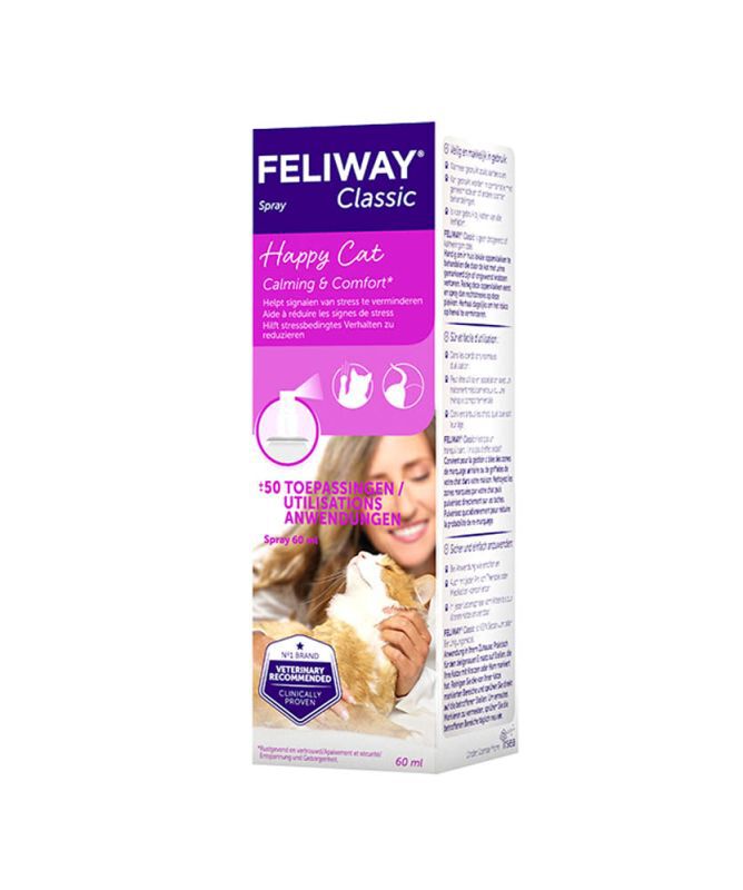 Feliway Classic Spray  - Anti Stress - 1.00 cm - 60.00 - 1.00 cm - 1.00 cm