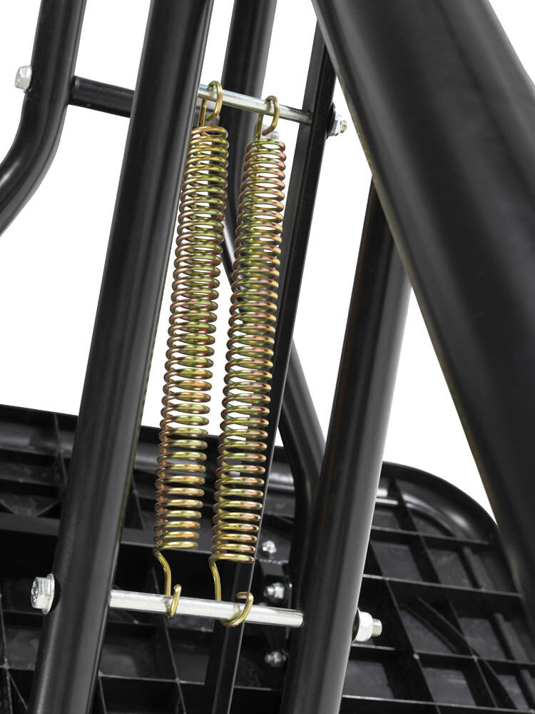 Exit Galaxy Op wielen met dunkring - Basketbalbord - Zwart - 365x22x117 cm