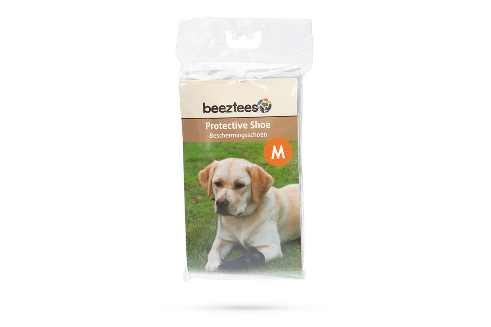 Beeztees - Beschermingsschoen Hond - Zwart - M
