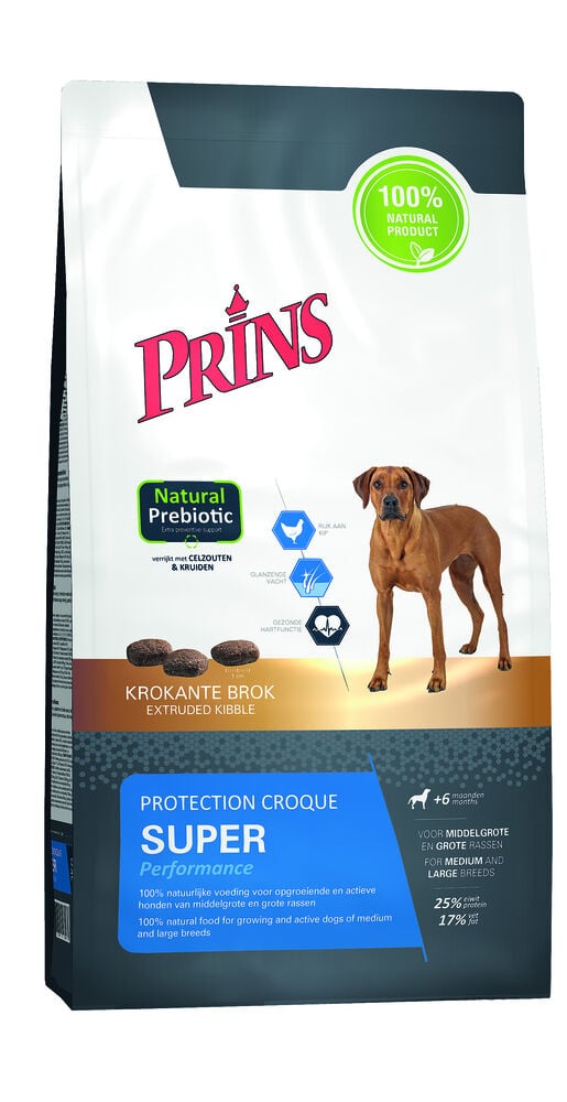 Prins Protection Croque Super Performance - Hondenvoer - 10.00 - kip