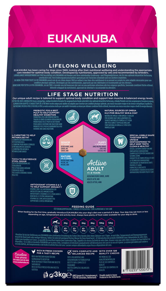 Eukanuba Adult Small - Hondenvoer - 3 - kip